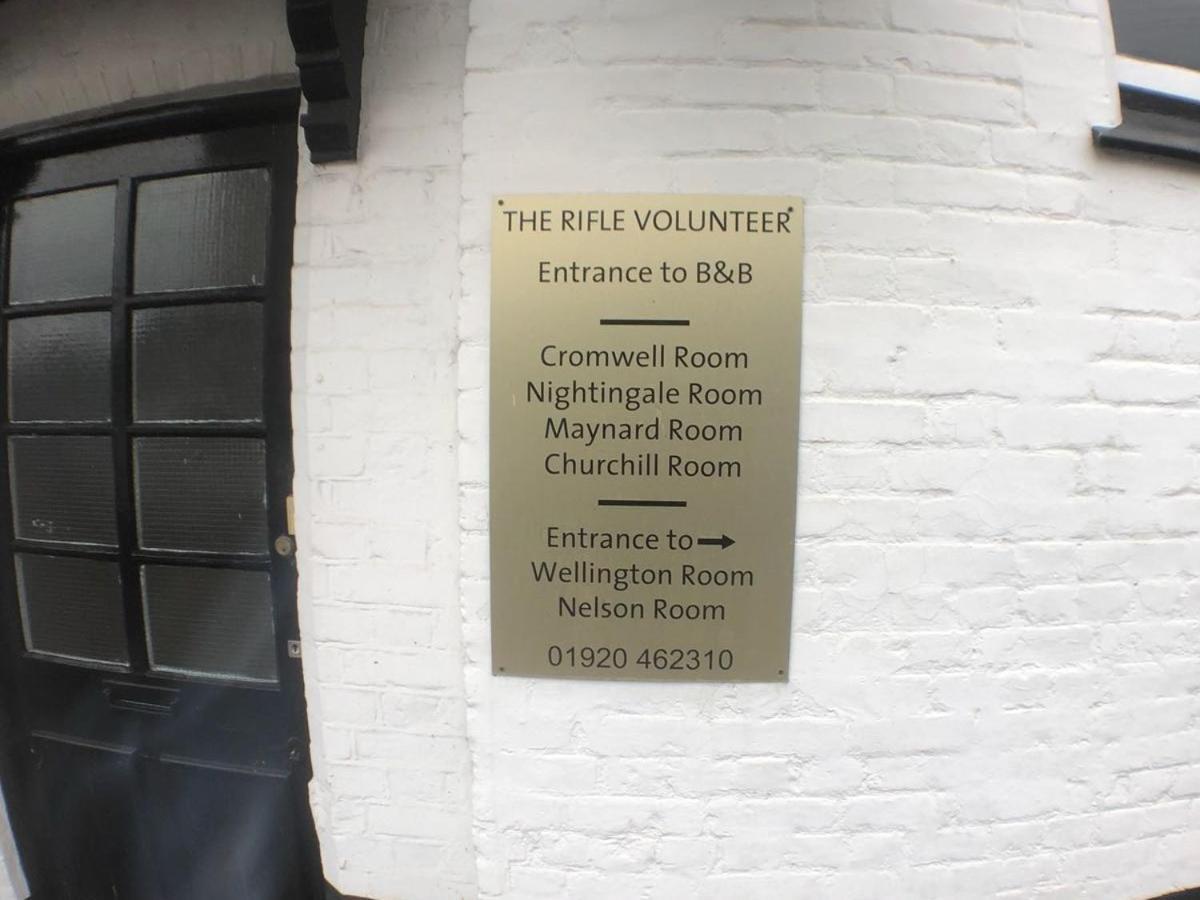 The Rifle Volunteer Bed and Breakfast Ware Exteriör bild